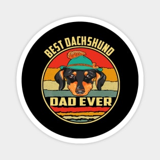 Best Dachshund Dad Ever Magnet